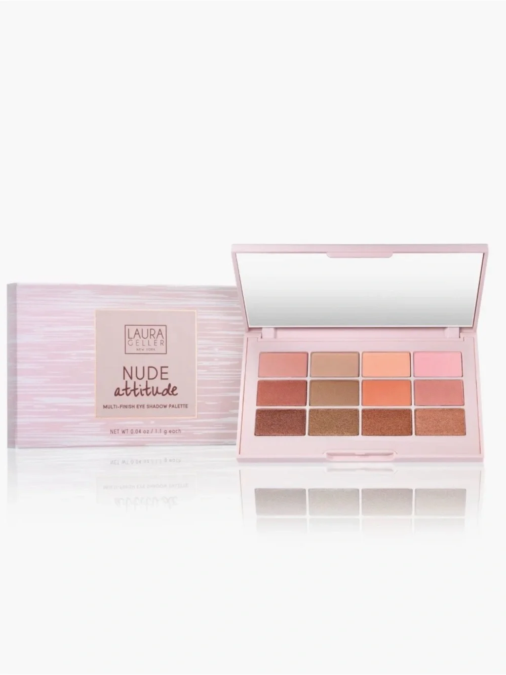 Laura Geller Nude Attitude Multi-Finish Eye Shadow Palette NEW